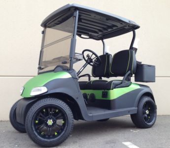 Stain Two Tone Paint Green & Black